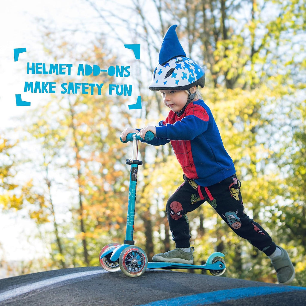 Shark Helmet Accessories with Sticky Hook & Loop Fastener Adhesive, Fin/Ears/Mohawk/Covers Y69964