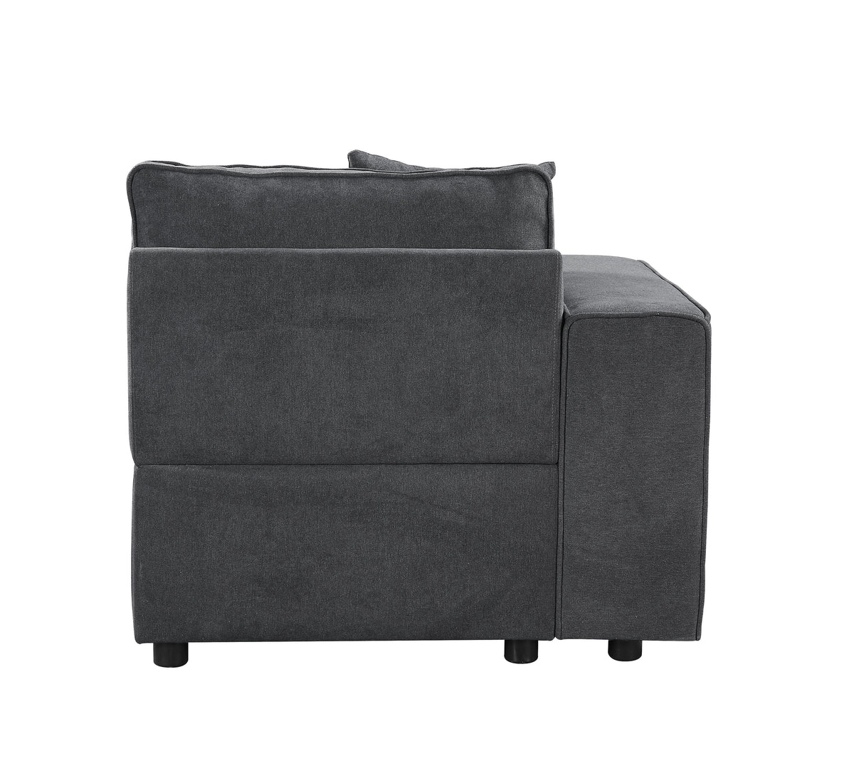 Gray Fabric Sectional Sofa K11940