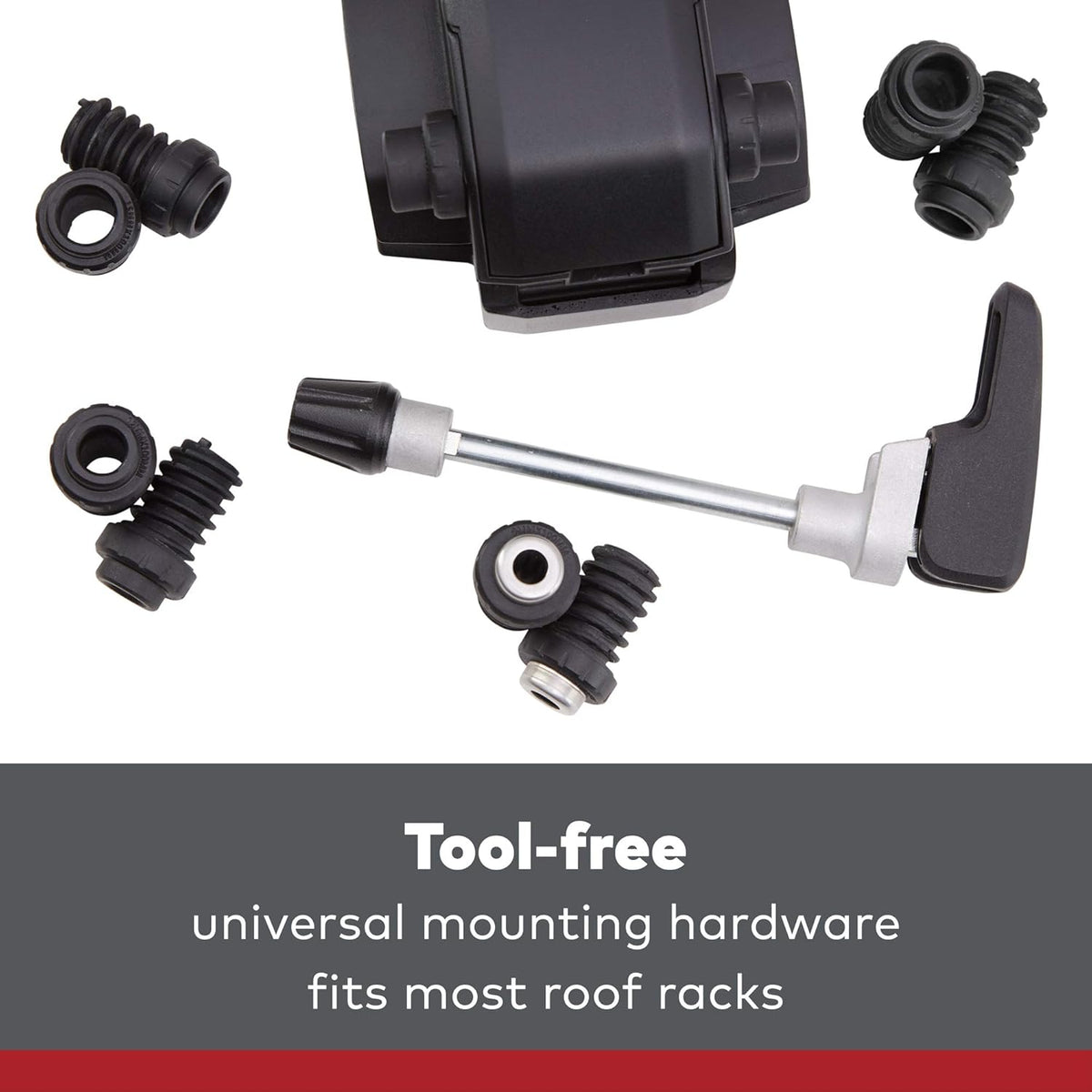 Fork Mount Bike Carrier for Roof Racks, 1 Bike Capacity W158737