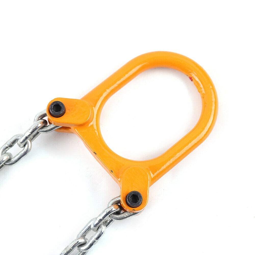 Chain Drum Lifter with G80 Lifting Chain, Alloy Steel Frame L160805
