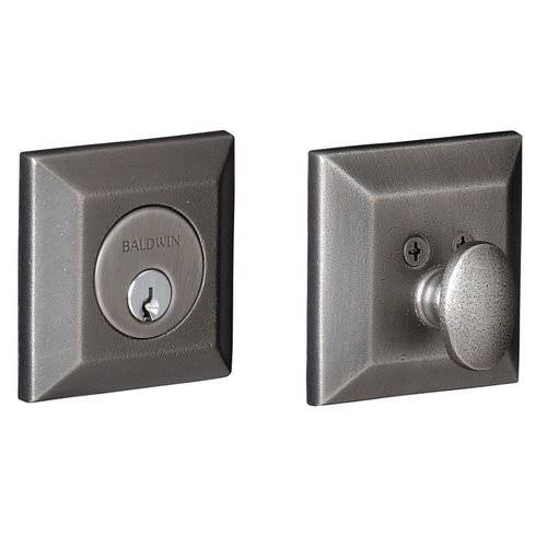 Satin Nickel Single Cylinder Deadbolt R1301