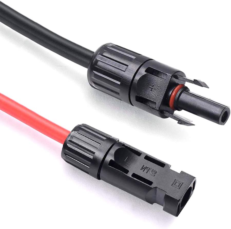 10 AWG 40 Feet Solar Extension Cable with Female and Male Connector X37622