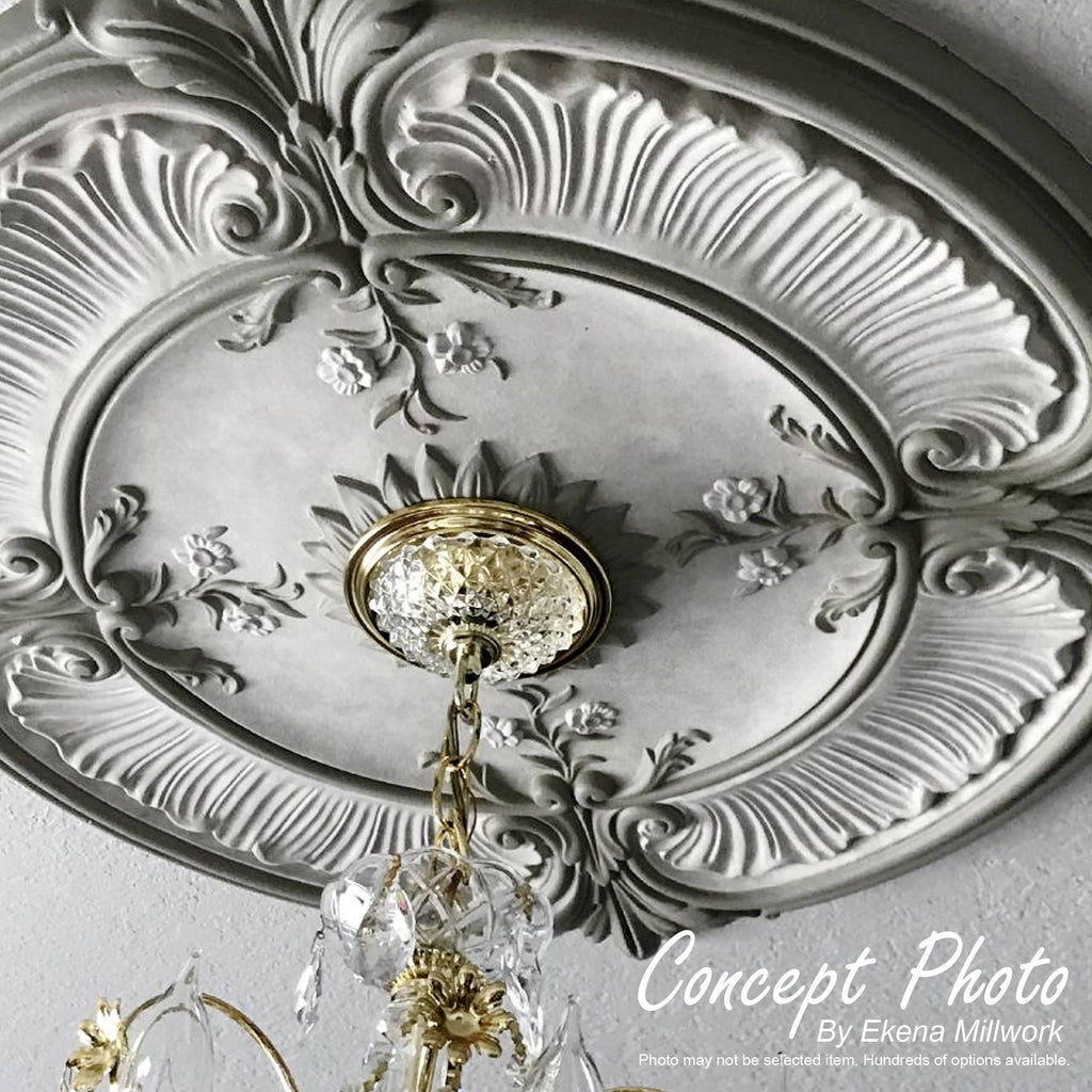 Hand-Painted Pesaro Ceiling Medallion S41541