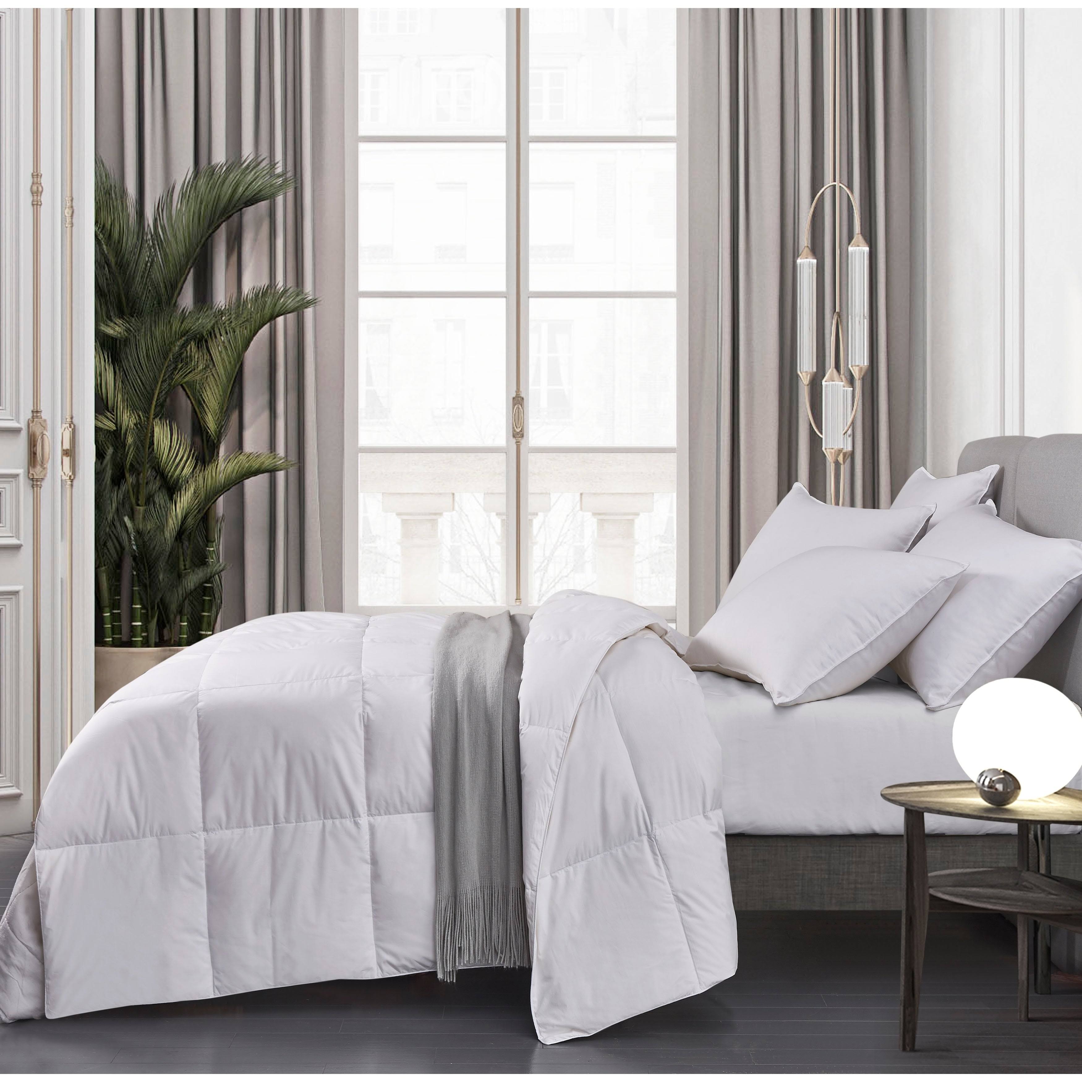 White Down Fiber Comforter King K1233