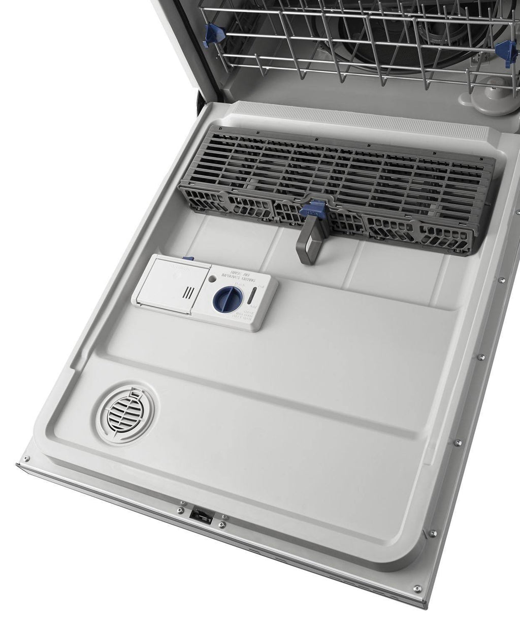 Monochromatic Stainless Steel Built-in Dishwasher O7007