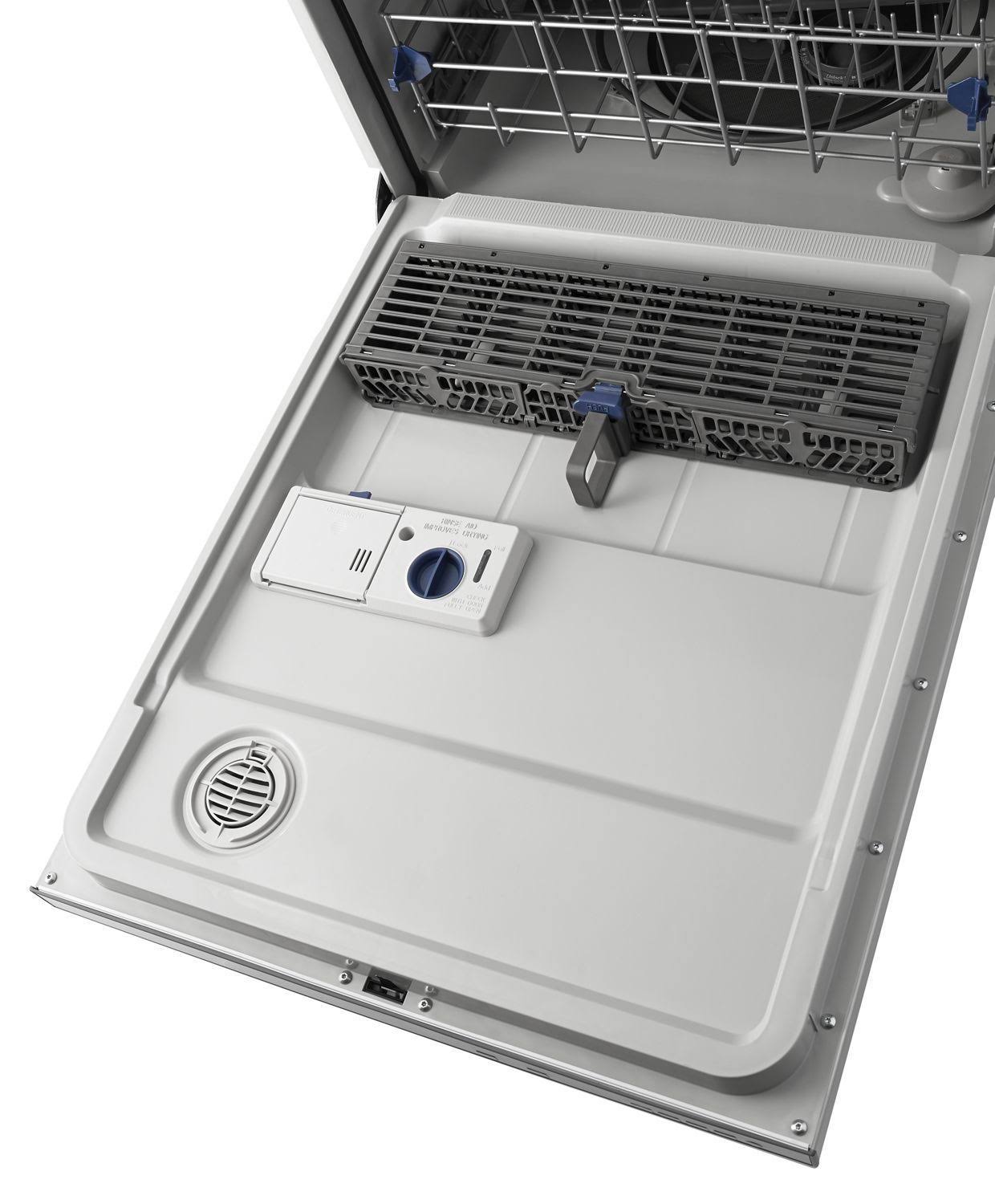 Monochromatic Stainless Steel Built-in Dishwasher O7007