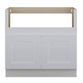 White Double Door Base Cabinet Y989220