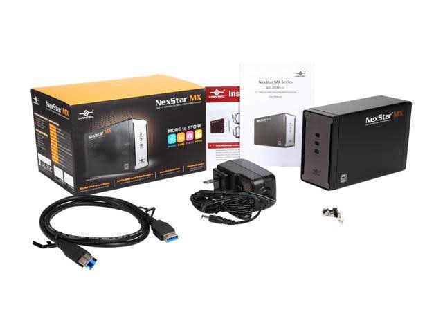 Dual 2.5x22 SATA 6Gb/s to USB 3.0 HDD/SSD Raid Enclosure K205508