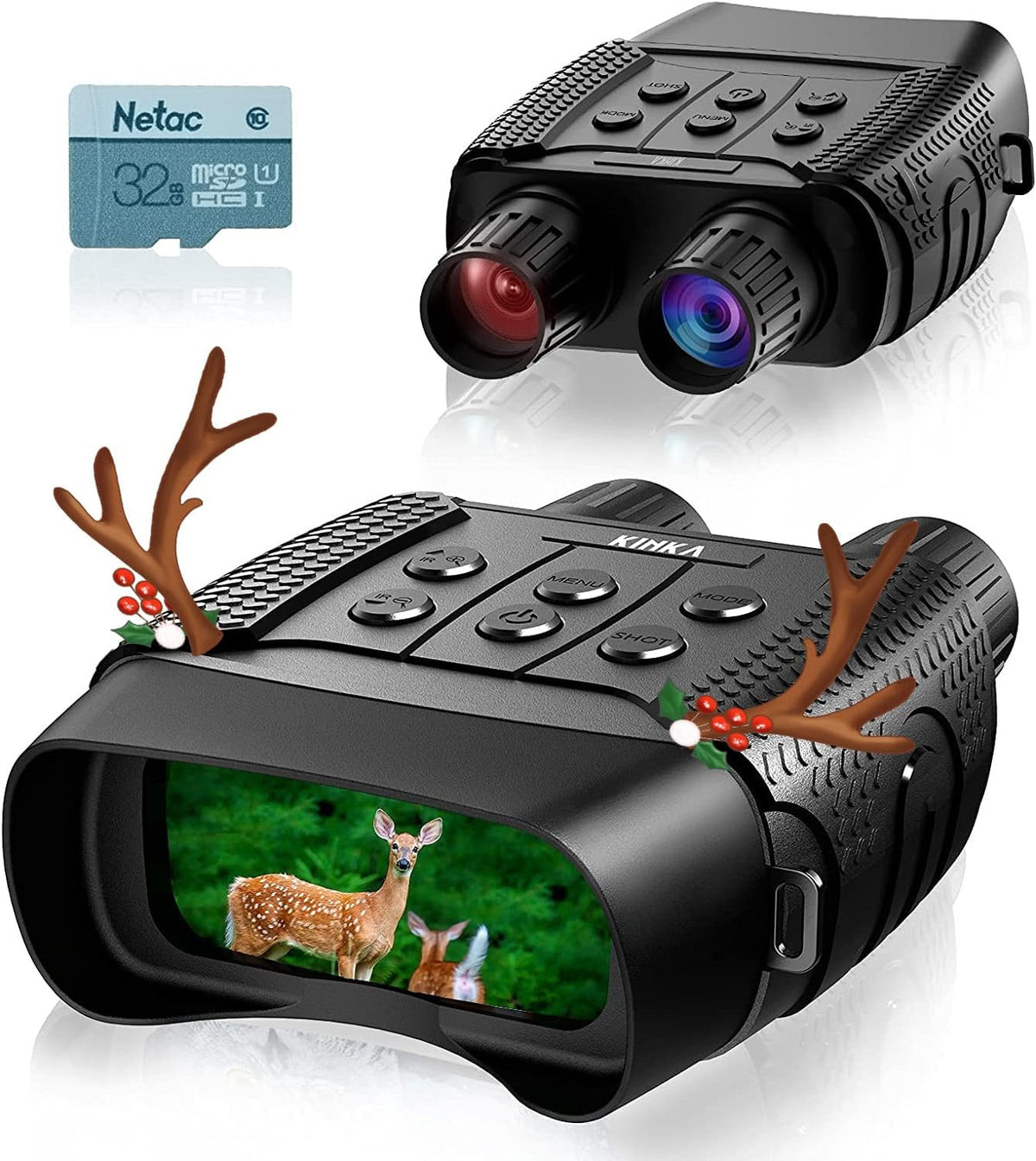 Night Vision Binoculars Goggles with 32GB Card W9029