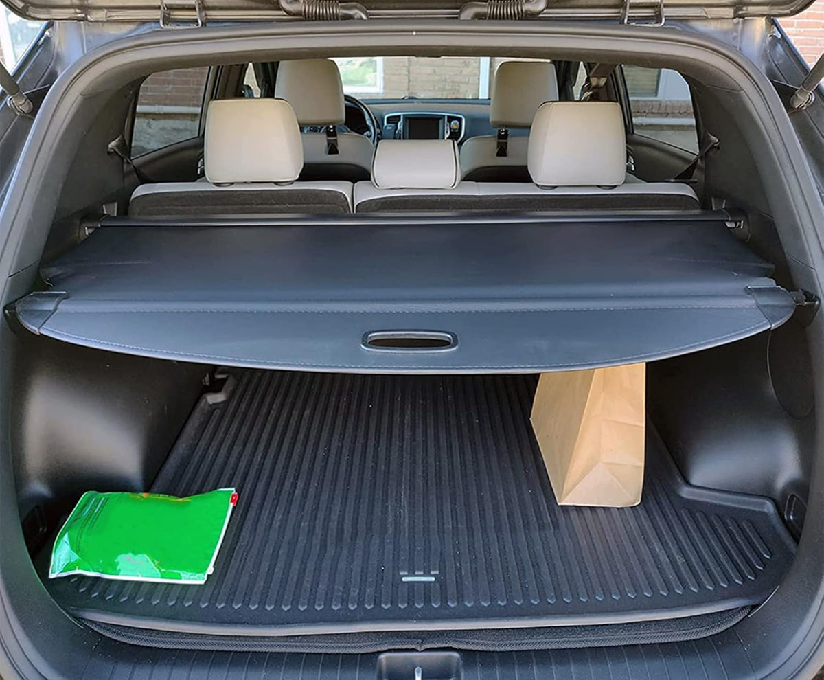 Retractable Cargo Cover Trunk Cover Black A41037