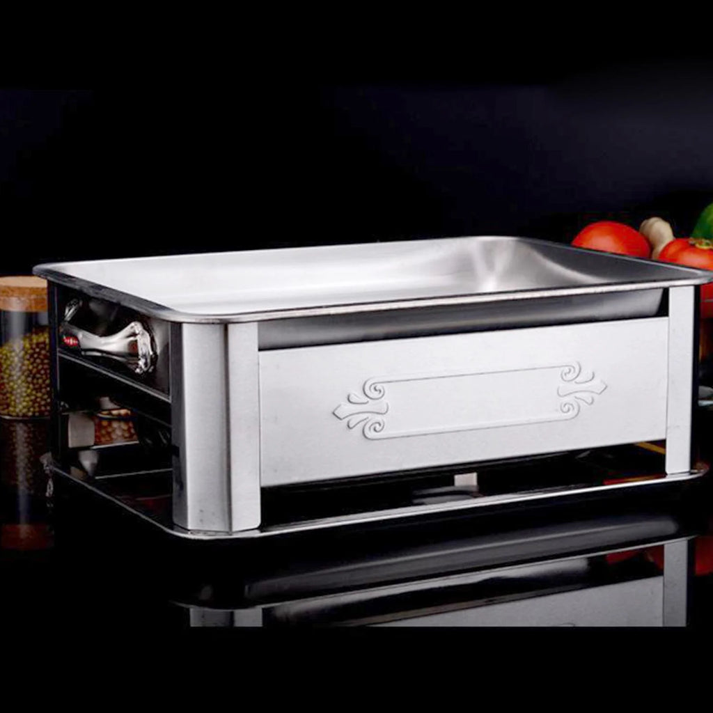 Portable Tabletop Barbecue 40x30cm Windproof P3319