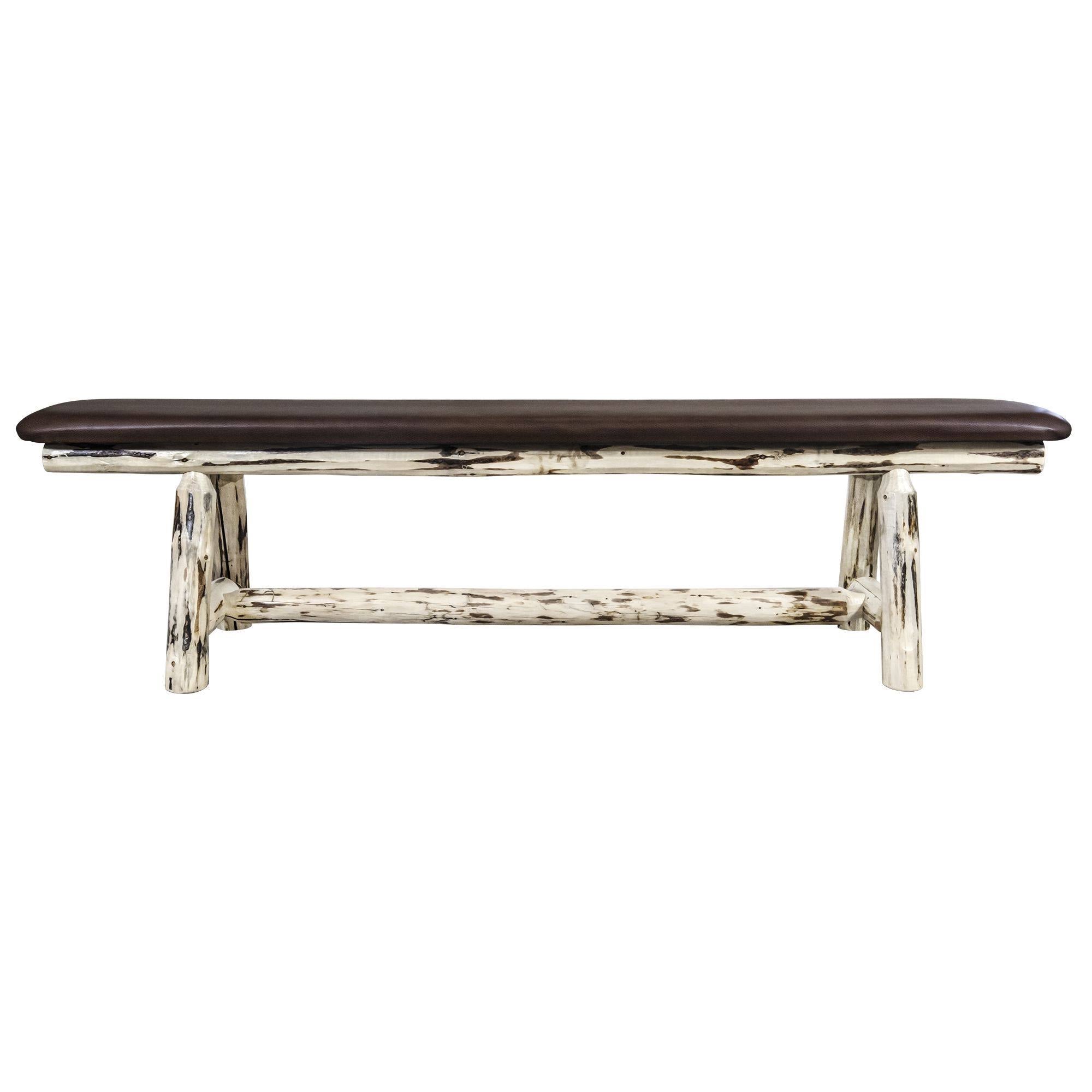 Solid Wood Plank Style Bench C98677