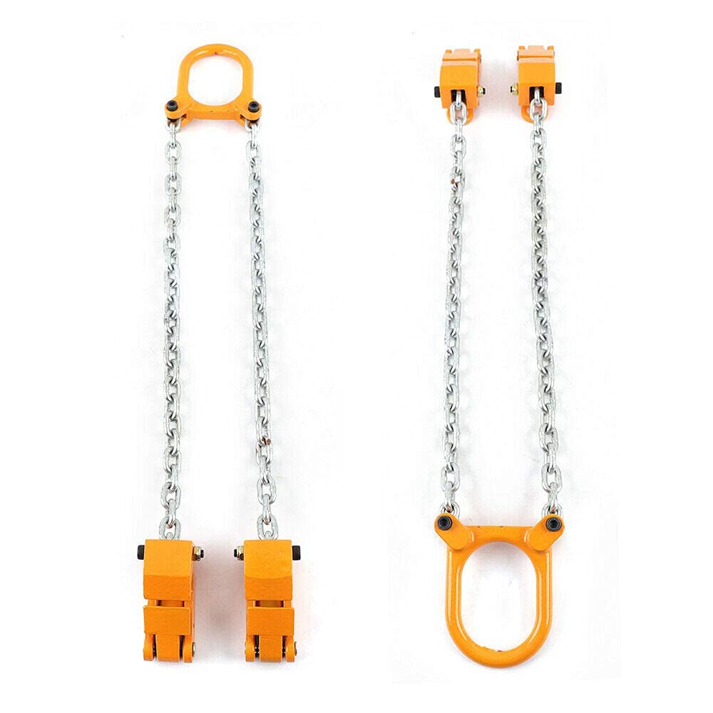 Chain Drum Lifter with G80 Lifting Chain, Alloy Steel Frame L160805
