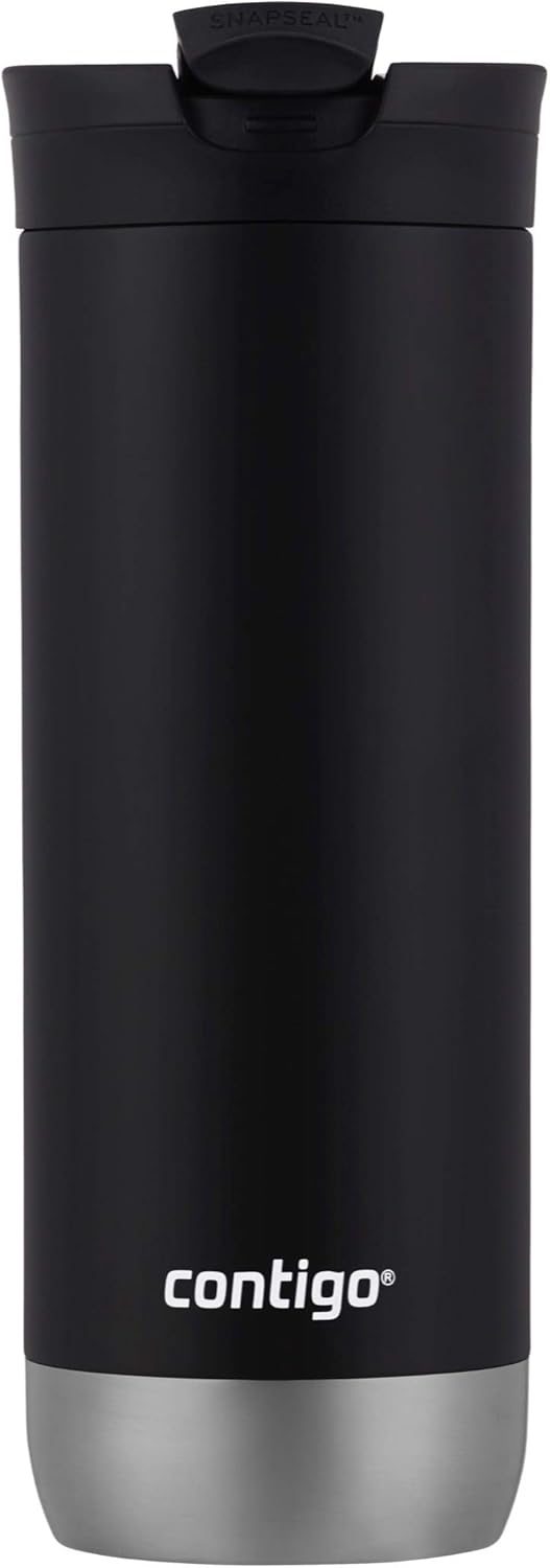 Vacuum-Insulated Stainless Steel Travel Mug with Leak-Proof Lid T679