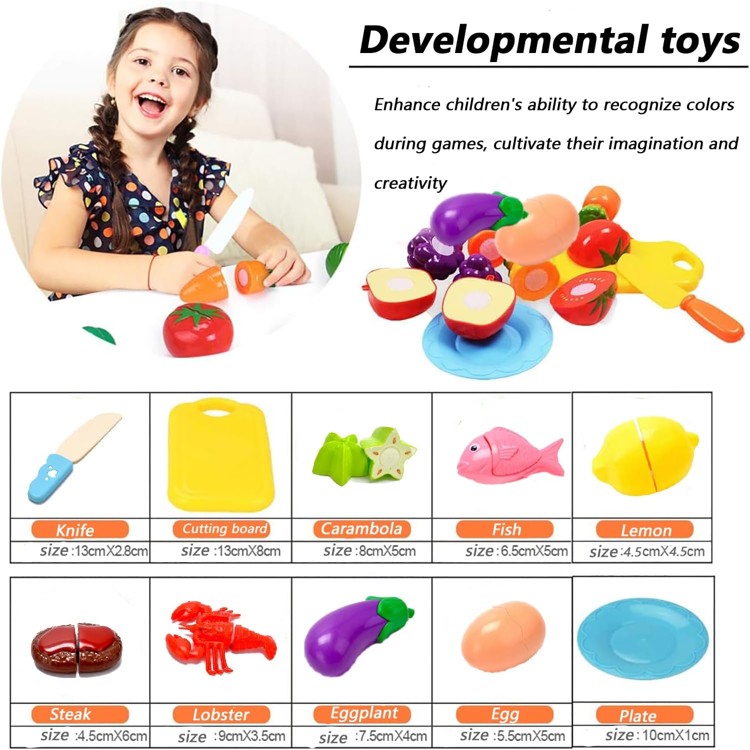 21 Pcs Pop Up Kids Play Tent Y73695