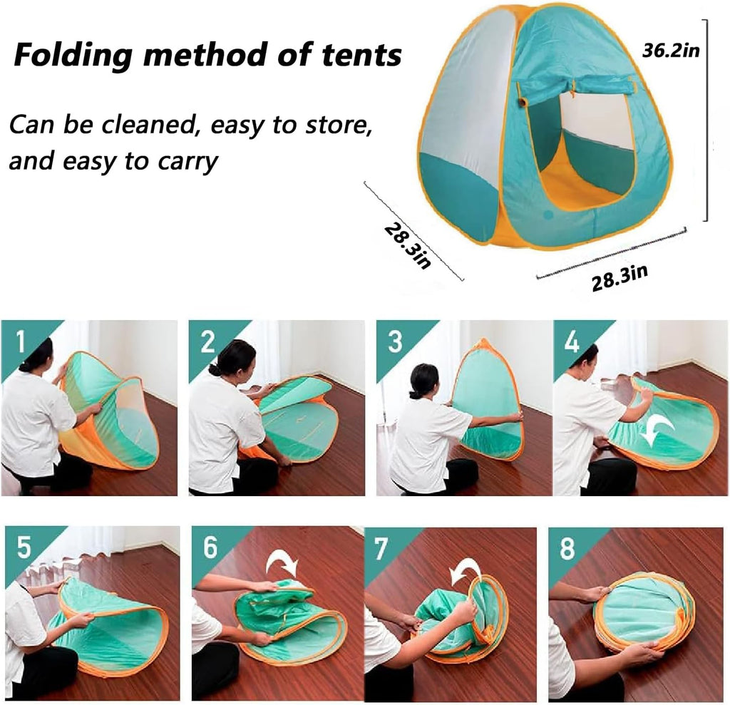 21 Pcs Pop Up Kids Play Tent Y73695