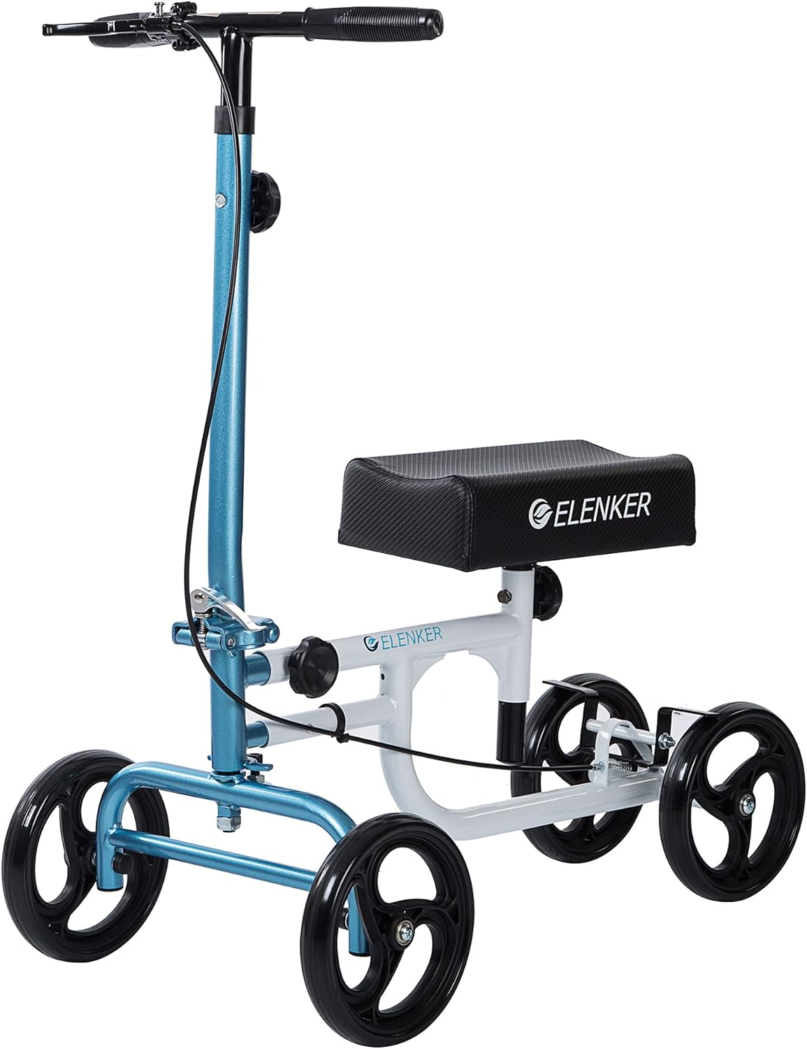 White + Blue Adjustable Knee Scooter I164567