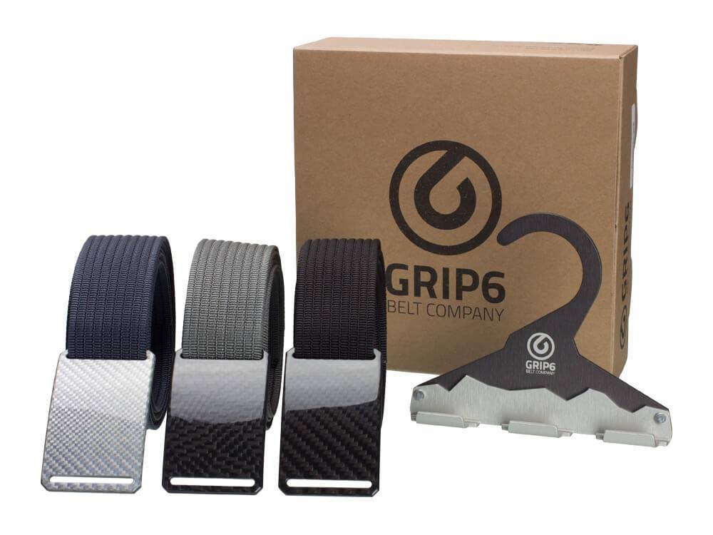 Carbon Pack - 3 Interchangeable Belts with Carbon Fiber Buckles A967897