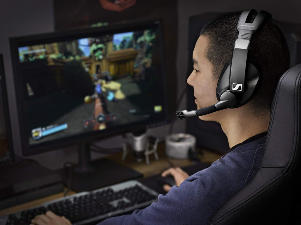 Black Over-Ear Wireless Gaming Headset S28346