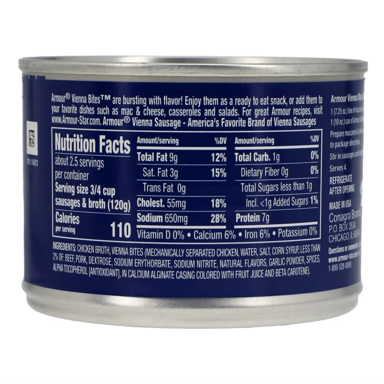Vienna Sausages (4.6 oz., Pack of 6) Z5090