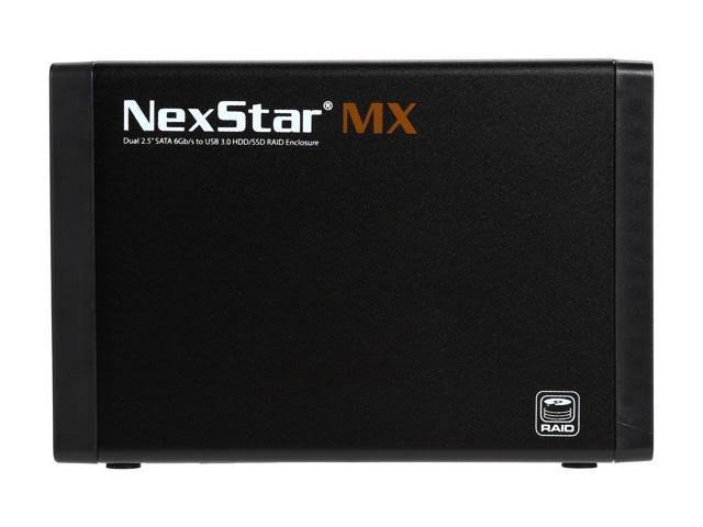 Dual 2.5x22 SATA 6Gb/s to USB 3.0 HDD/SSD Raid Enclosure K205508