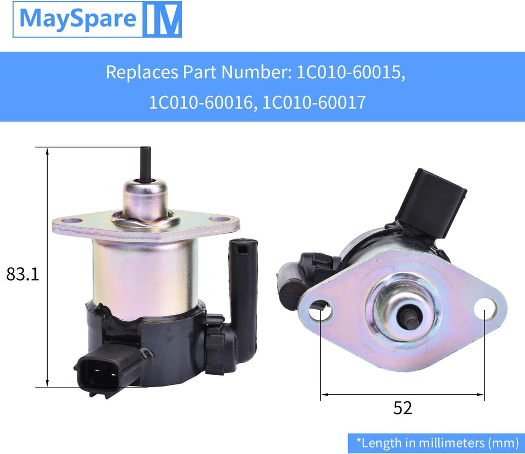 Fuel Shut Off Stop Solenoid 12VDC Pack of 2 Q3907