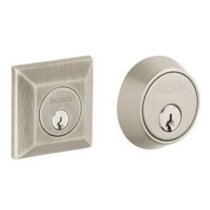 Satin Nickel Single Cylinder Deadbolt R1301