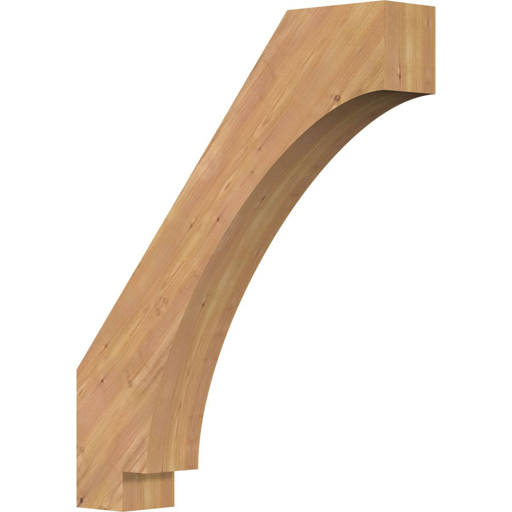 5 1/2x22W x 30x22D x 36x22H Imperial Smooth Brace, Western Red Cedar U270