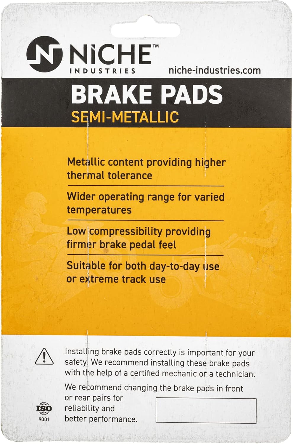 Right Brake Caliper and Pad Kit Pack of 2 L944