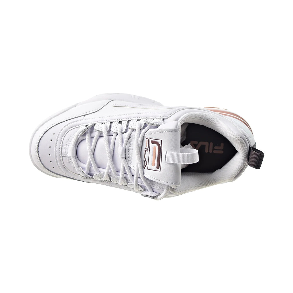 White-Deep Mahogany-Misty Rose Women's Shoes X85488