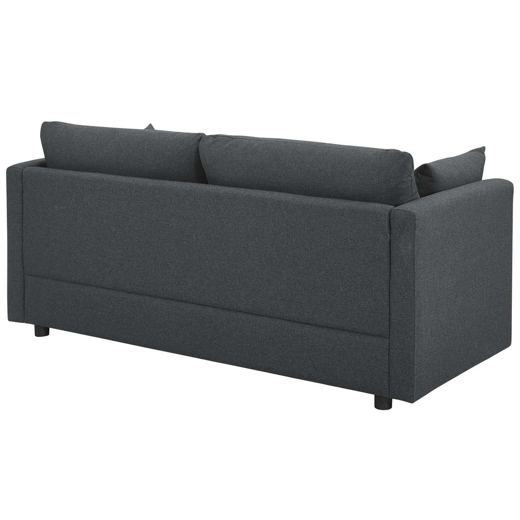 Grey Fabric Sofa B151725