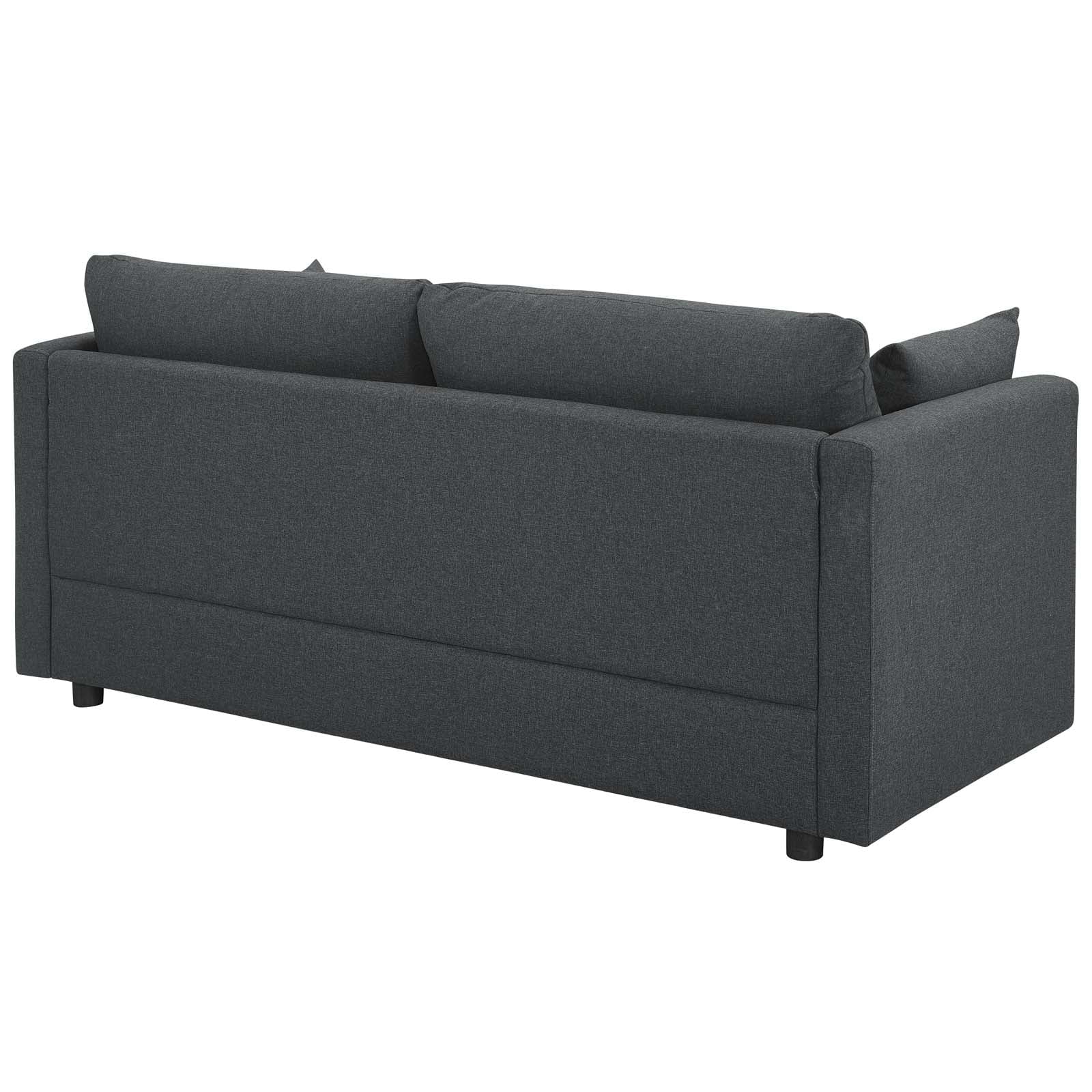 Grey Fabric Sofa B151725