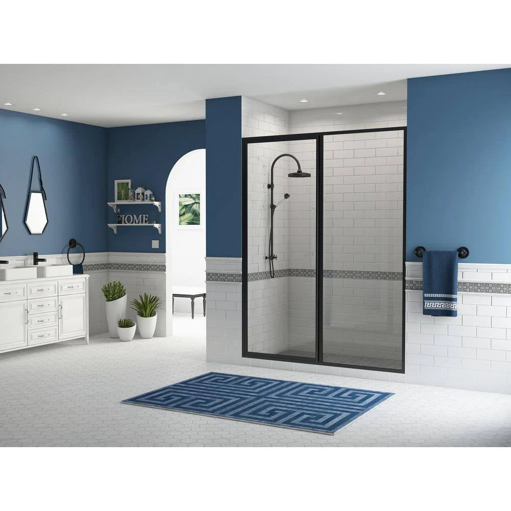 40 inch x 69 inch Framed Hinge Swing Shower Door T518945