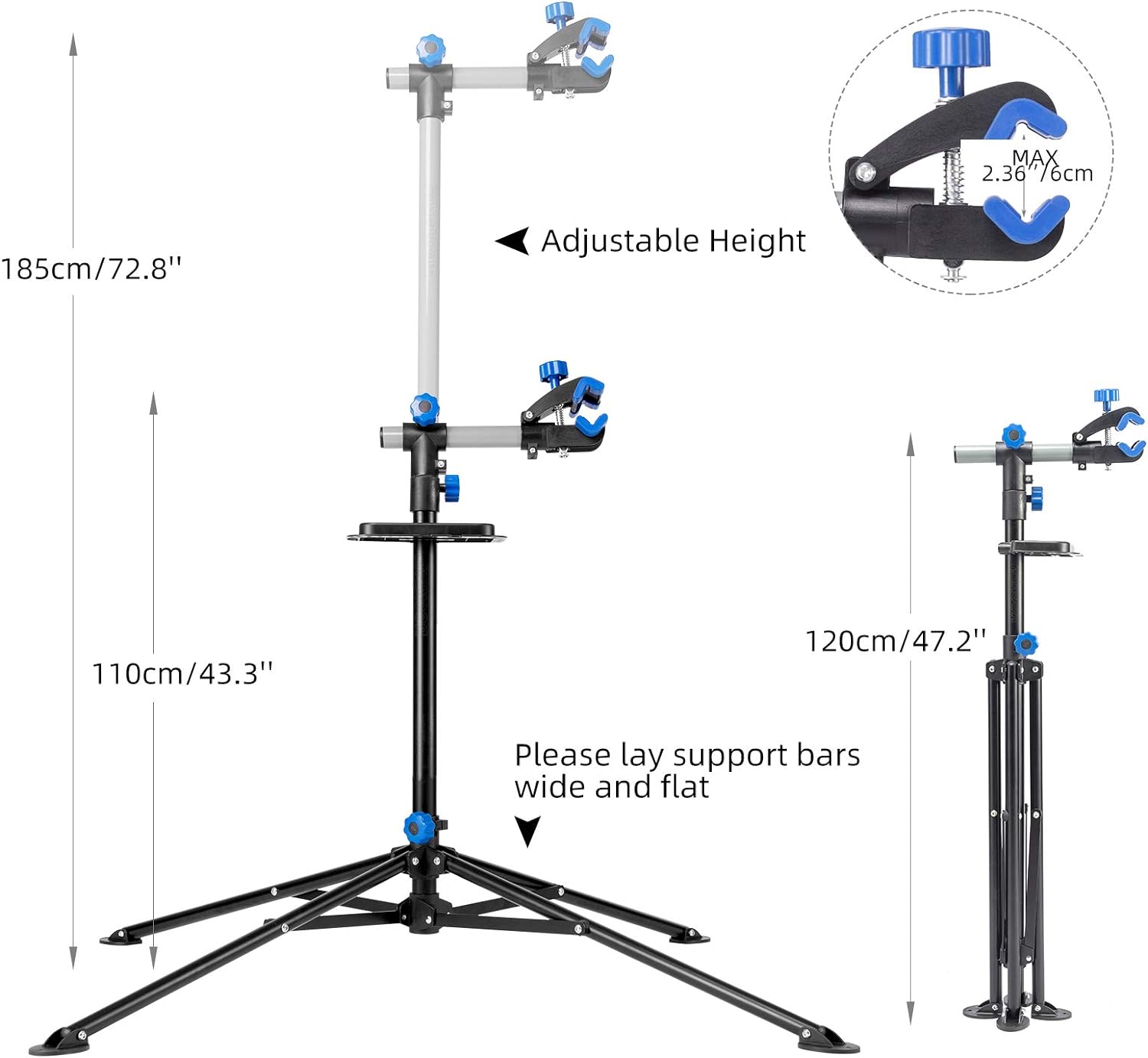 Bike Repair Stand with Tool Tray, Pack of 2 F8742