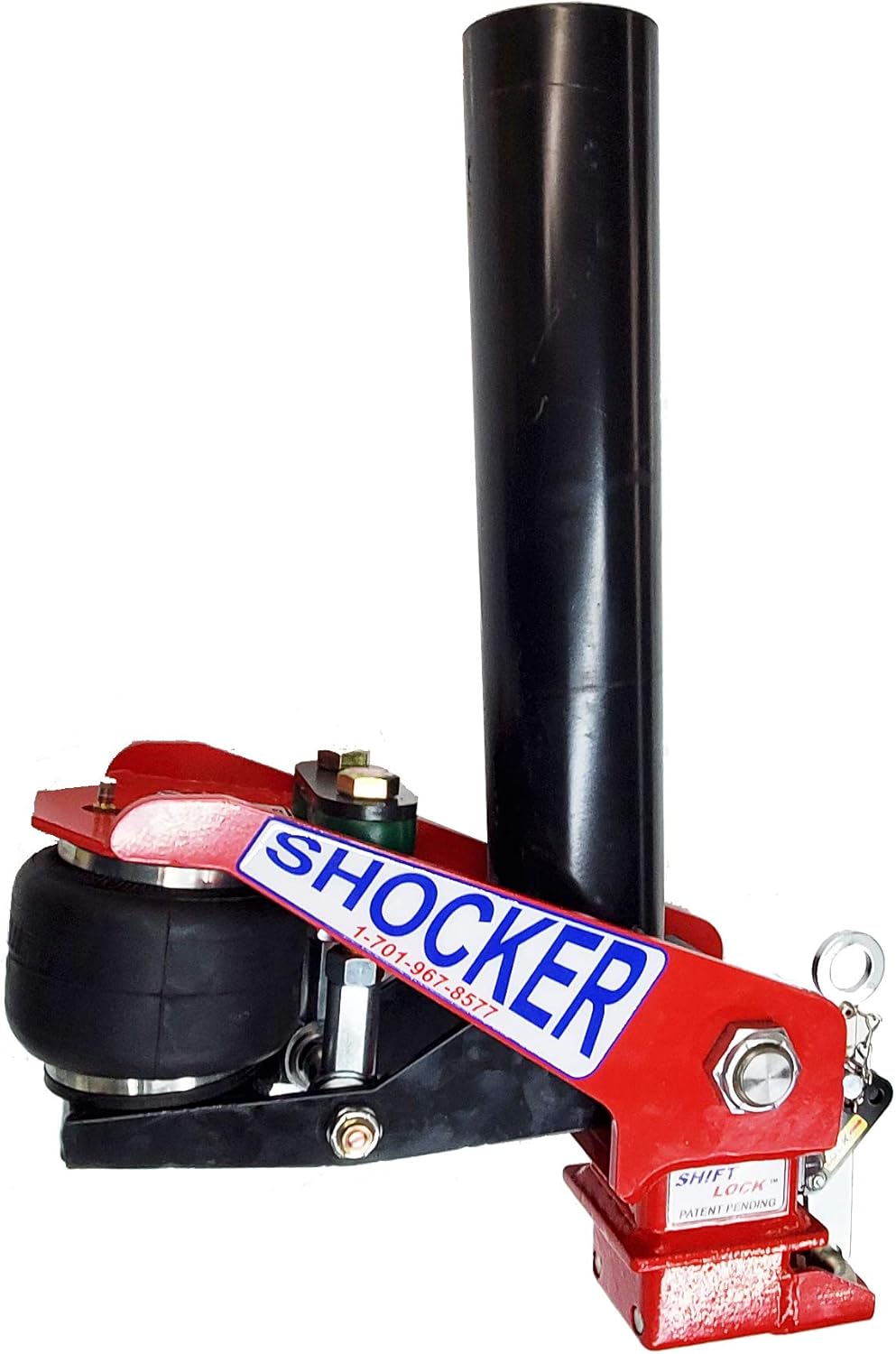 Gooseneck Air Hitch & Coupler, Round 4" Blank No Pin 30K SL J860