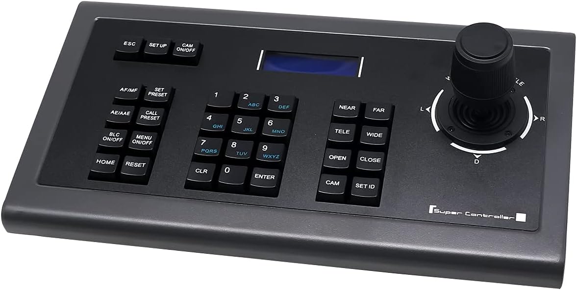 PTZ Joystick Keyboard Controller with LCD Display U361