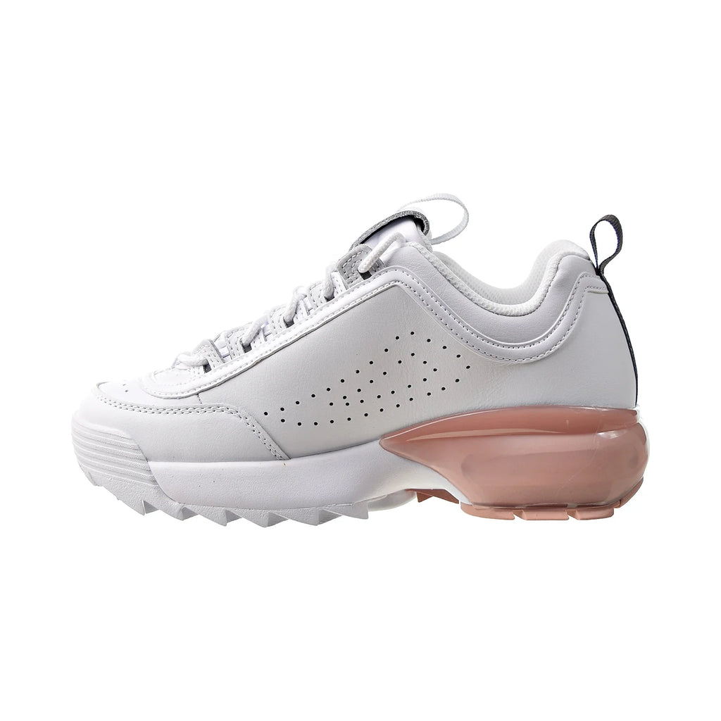 White-Deep Mahogany-Misty Rose Women's Shoes X85488