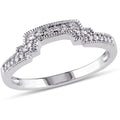10kt White Gold Diamond Wedding Band L89847