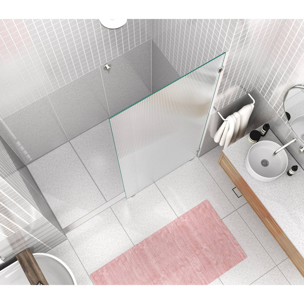 Bronze Frameless Fixed Glass Panel N70762