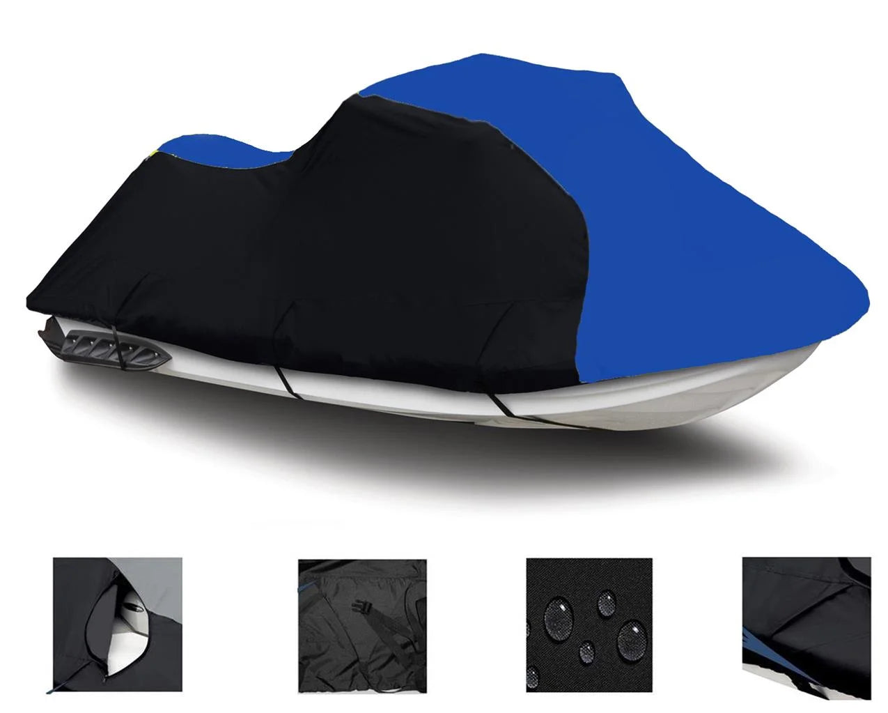 Heavy-Duty Trailerable Jet Ski Cover 2 Seater R852