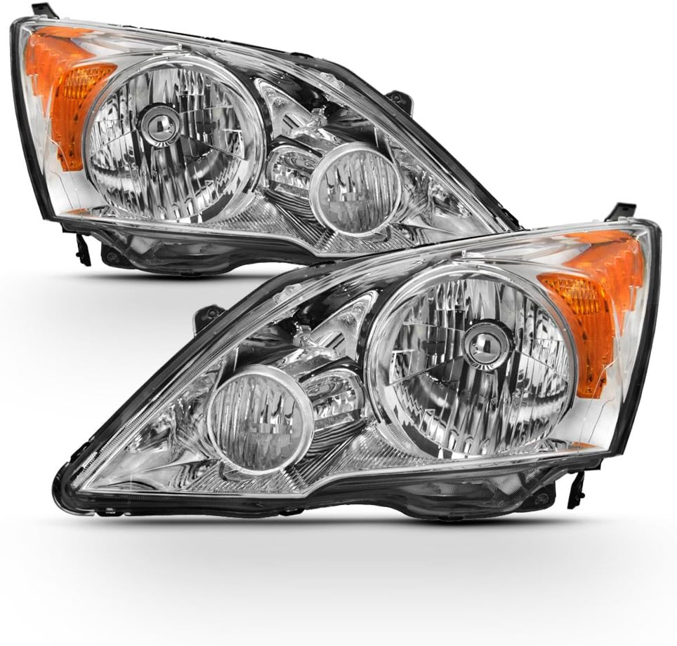 Pair Headlights for 2007-2011 Honda CRV L106