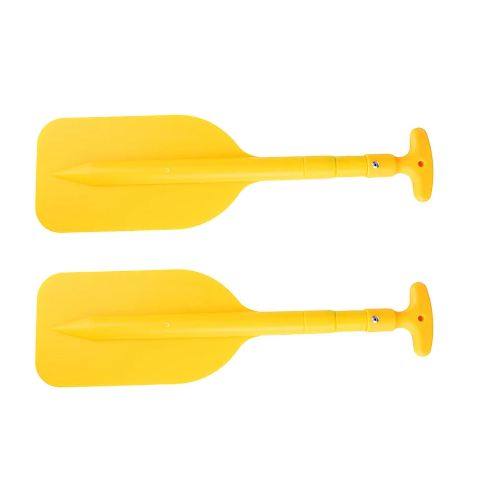 2 Pcs Aluminum Alloy Double Ended Collapsible Kayak Paddle T305907