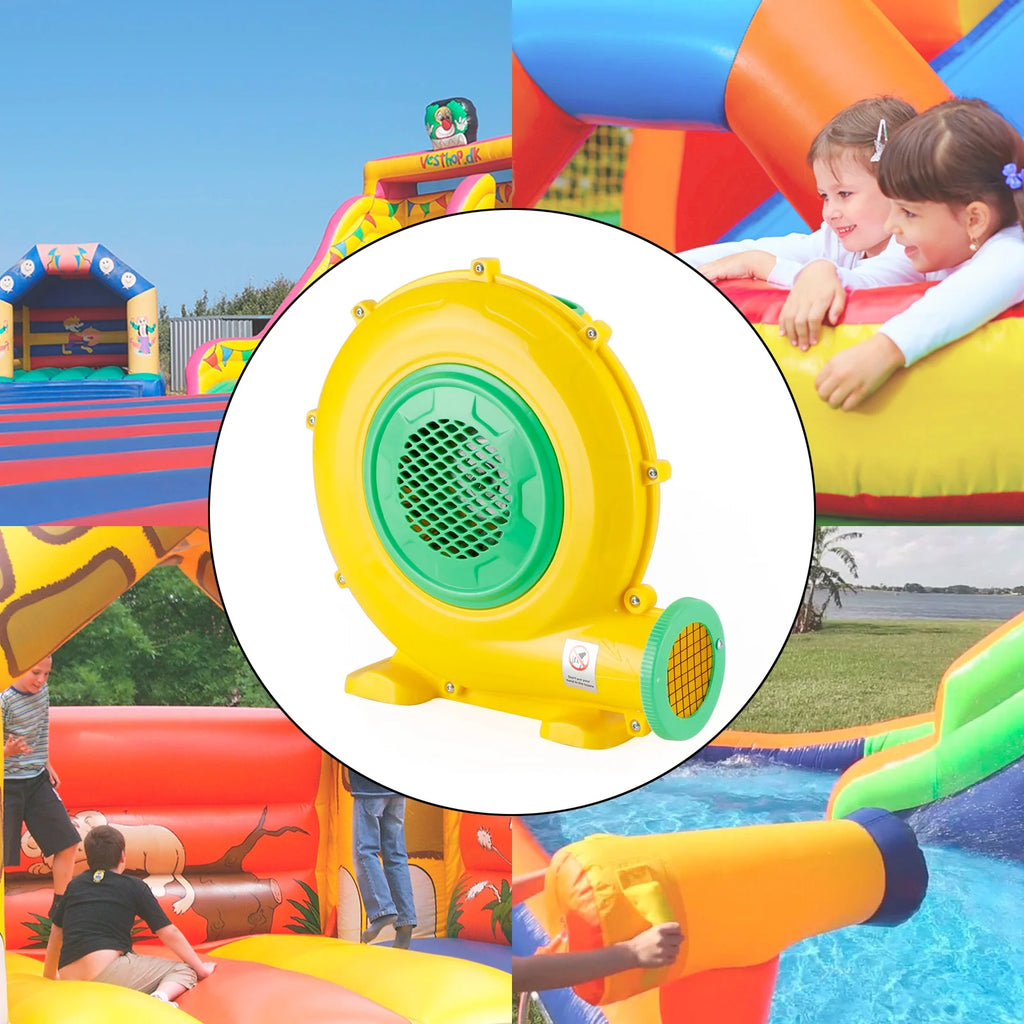 950 Watt Inflatable Bounce House Water Slide Air Pump Blower Fan J1453
