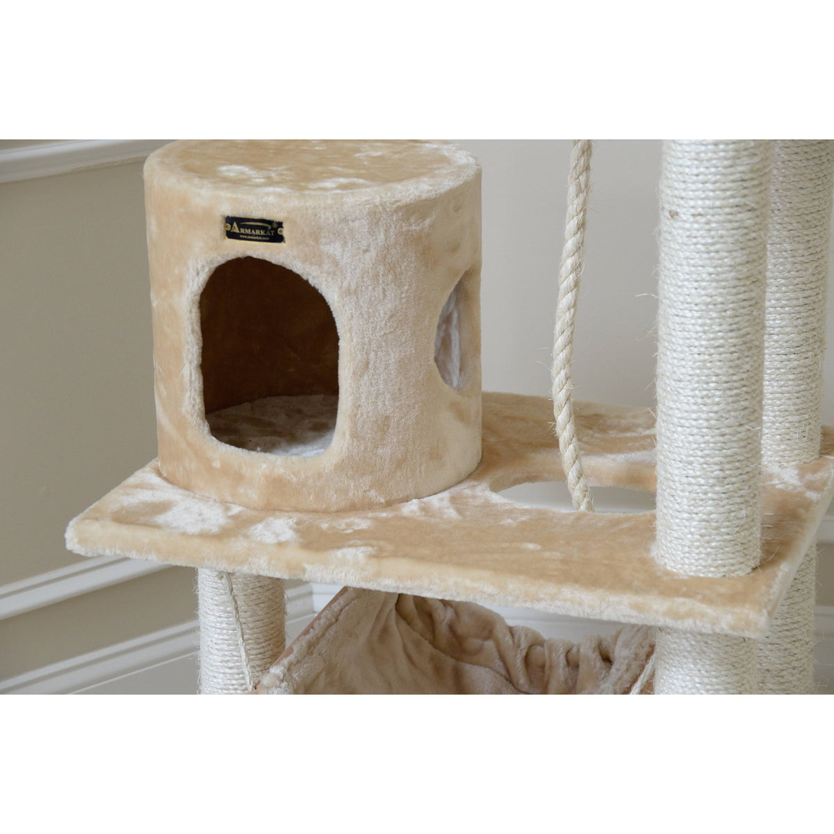 Beige 62 inch Cat Tree K731811