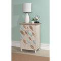 White Fish Storage Side End Table C9275