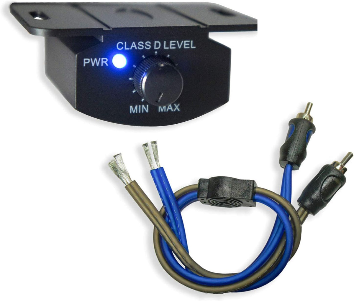 Vented Port Dual 12 Loaded Sub Box Bundle with Amp & Install Kit C794