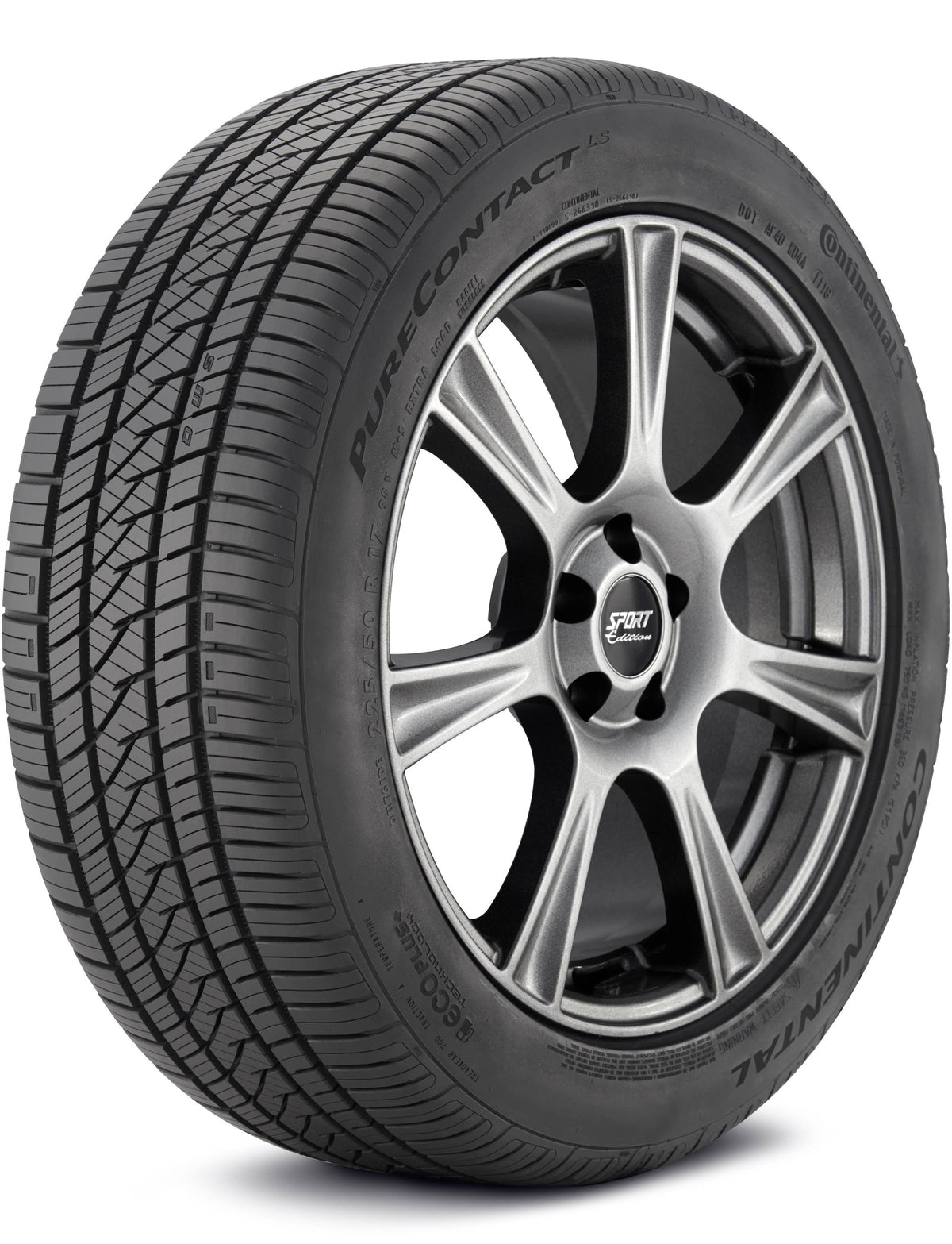 Continental PureContact LS Tire 235/40R19 96V XL U805560