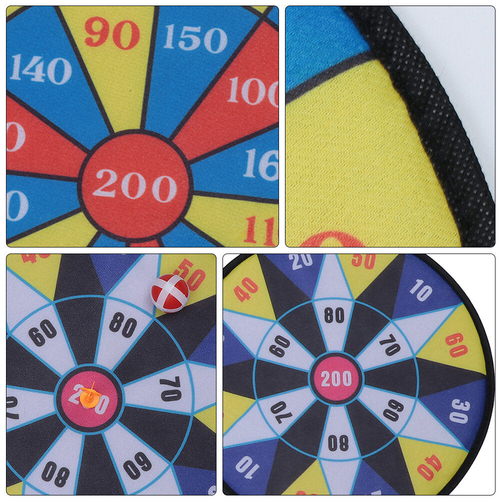 2 Sets Sticky Ball Dart Board Toy L1276