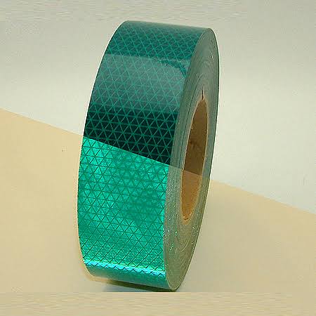 2 in. x 50 yds. Green Reflective Conspicuity Tape K60787