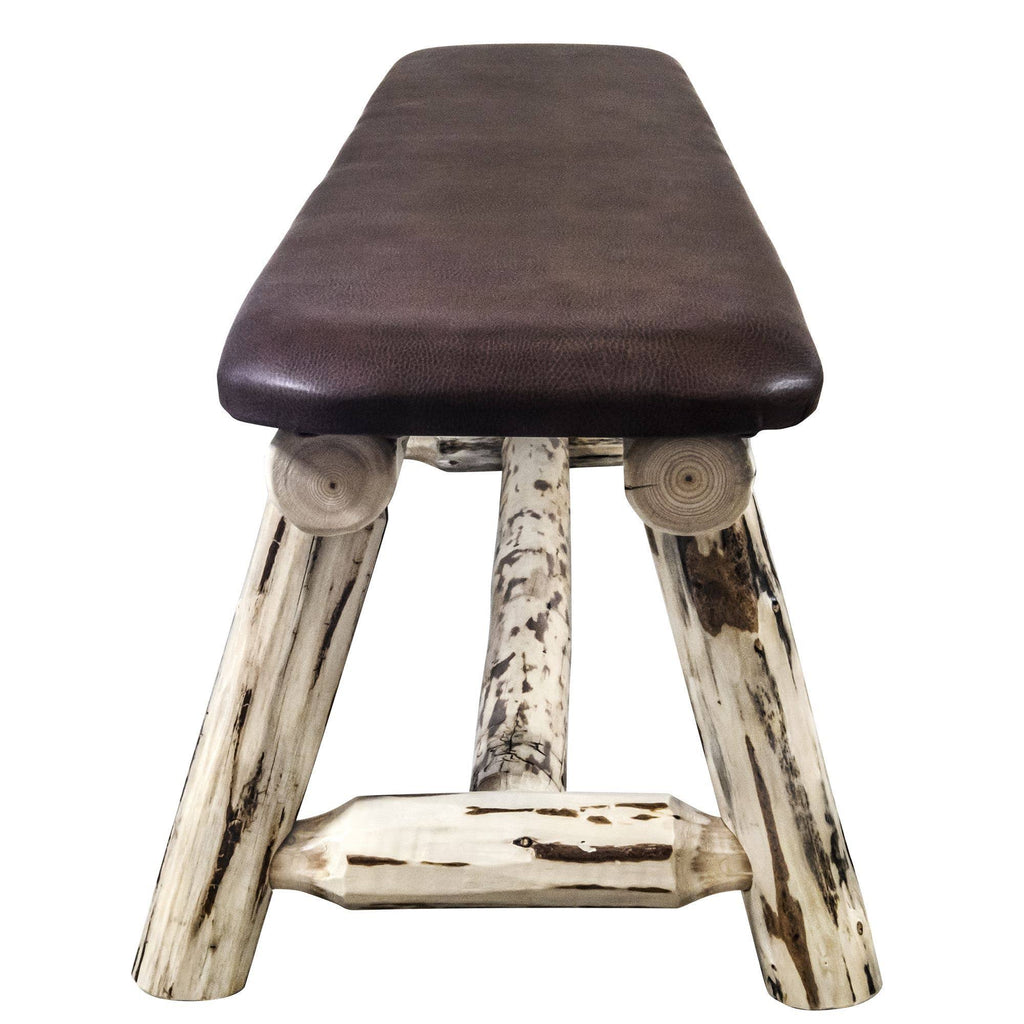 Solid Wood Plank Style Bench C98677
